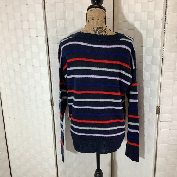 NWT Nwt Court & Rowe striped sweater size small - Picture 2 of 7